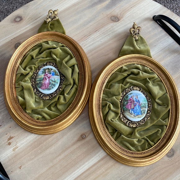 Vintage Other - Set of two Goodman-Dean Scott vintage wall hangings